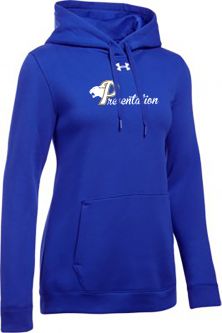 Under Armour Women's Hustle Fleece Hoody, Royal